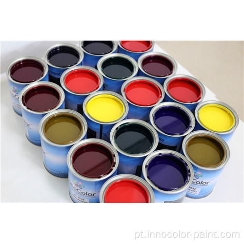 Tinta de carro innocolor refinish system fórmula pintura automática